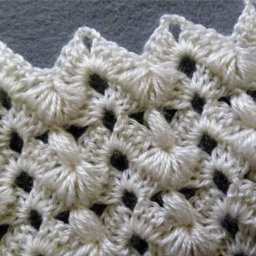 ​Очень красивый узор крючком