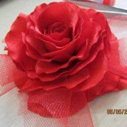 ​Роза из ткани