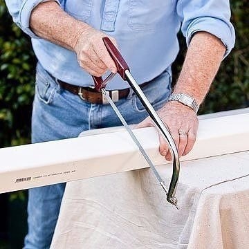 Вертикальный цветник из водосточных труб