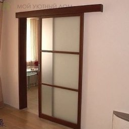 Межкомнатная раздвижная дверь своими руками: подробная инструкция