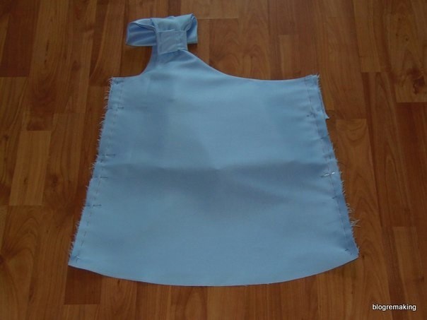 Блуза с оригинальным верхом Блуза с оригинальным верхом