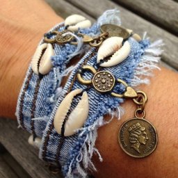 Интересные вещи из старых джинсов