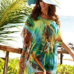 Стильные пляжные туники: подборка выкроек и идей