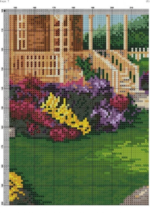 Домик в цветах