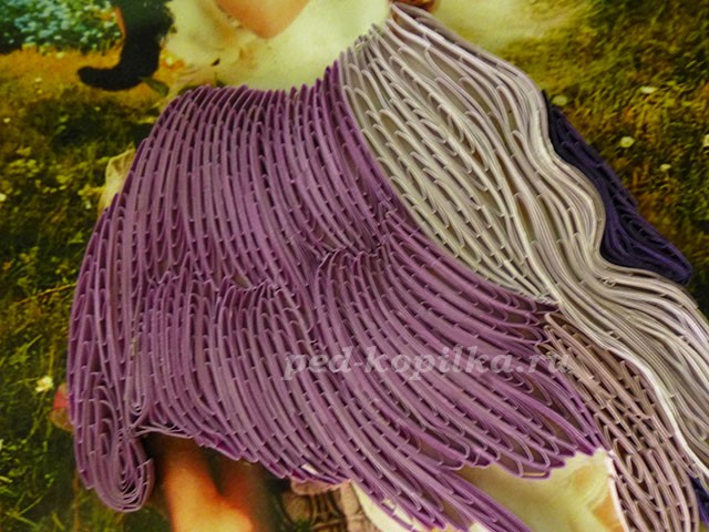 Картина в технике квиллинг: мастер-класс