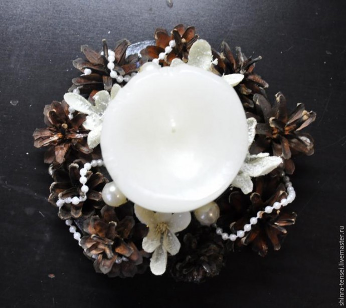 Праздничный подсвечник Праздничный подсвечник