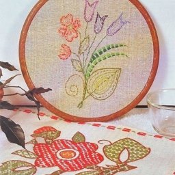 Стежки для вышивки