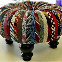 ​Неожиданные идеи из старых галстуков