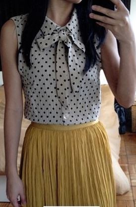 Переделка рубашки в элегантную блузку