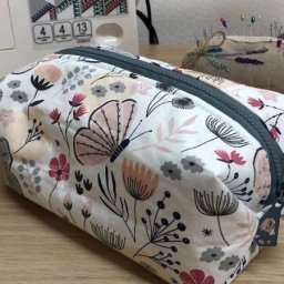 Шьем симпатичную косметичку из хлопка