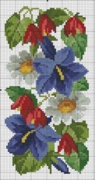 Вышиваем цветочные закладки и орнаменты: схемы и варианты