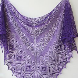 Ажурная шаль: волшебные спицы