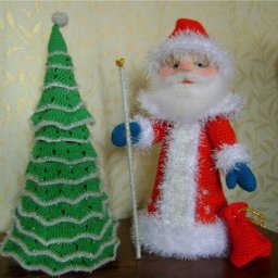 ​Дед Мороз как чехол на бутылку