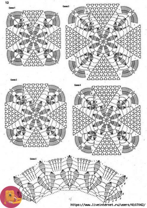 Длинное красивейшее платье "Стелла" ажурными мотивами, вязаное крючком