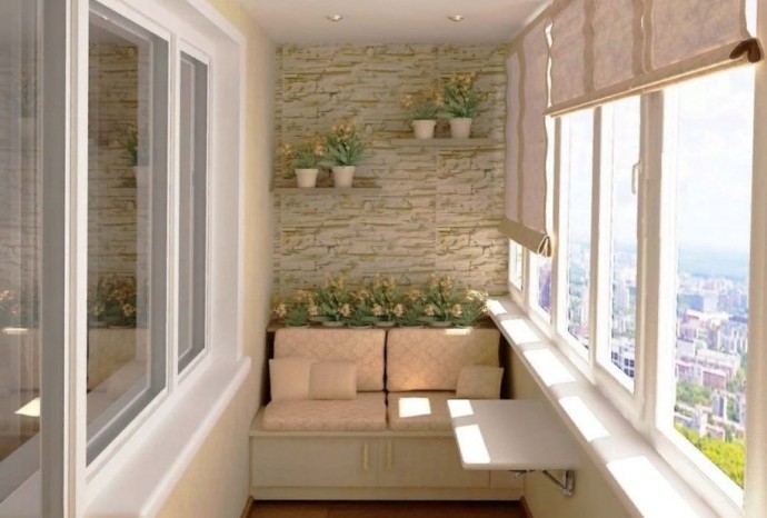 Идеи для стильной лоджии