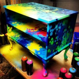 ​Идеи преображения старой мебели при помощи цвета