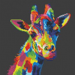 ​Радужный жираф