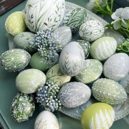 ​Разрисованные яйца