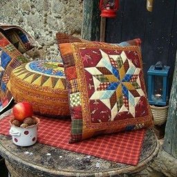 Подушки пэчворк: идеи для вдохновения