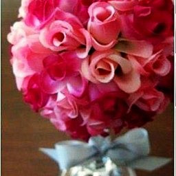 Топиарий из роз