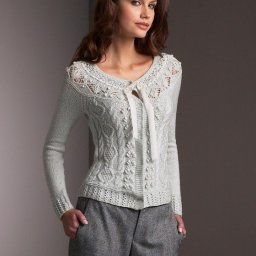 ​Жакет с интересным рисунком