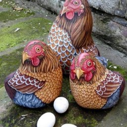 ​Идеи художественной росписи камней