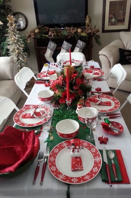 Интересные идеи праздничной сервировки стола к старому новому году