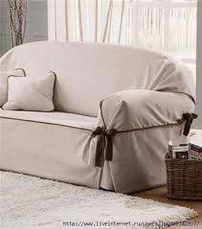 Шьем чехол на диван