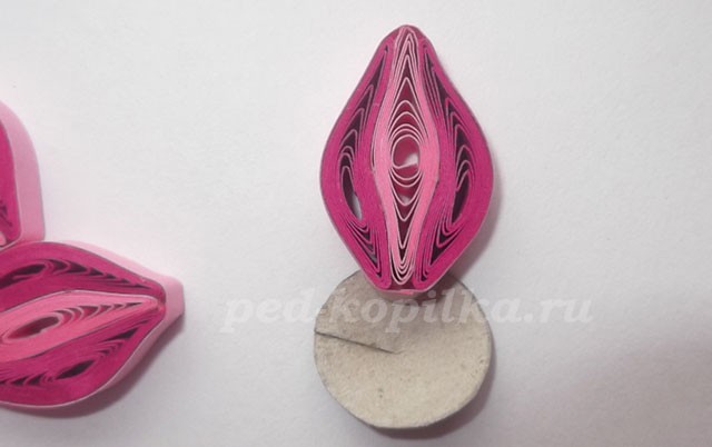 Мастер-класс "Капелька лета" в технике квиллинг