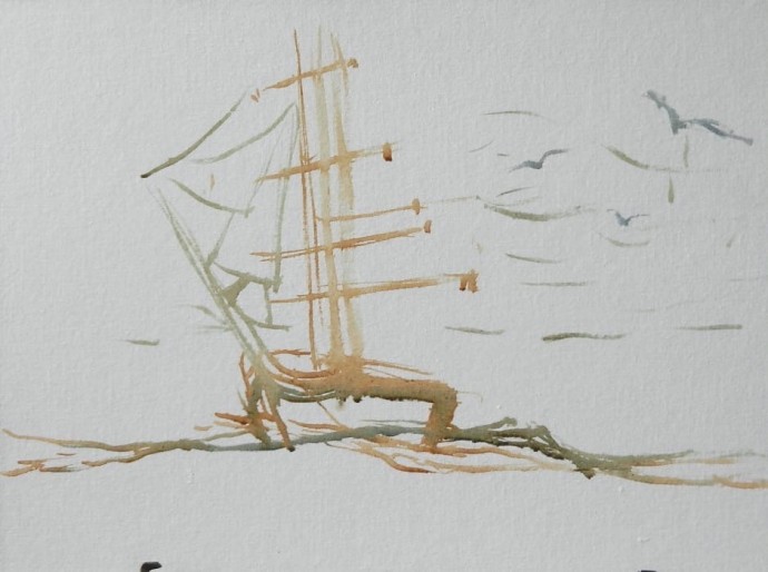 Морской пейзаж: мастер-класс Морской пейзаж: мастер-класс