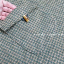 Накладной карман с цельновыкроенным клапаном