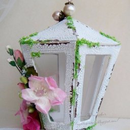 ​Декоративный фонарик: мастер-класс