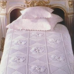 Вязаный крючком плед