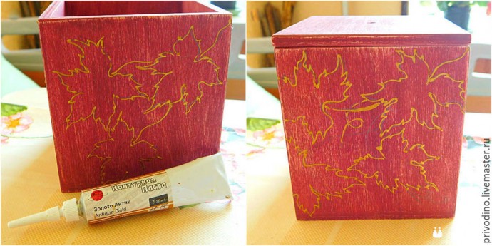 Объемная роспись поталью Объемная роспись поталью