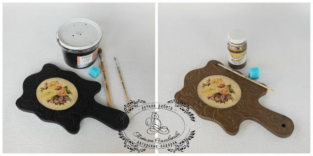 Зеркало "Винтажный букет"