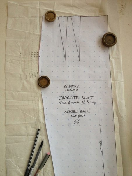 ​Моделирование юбки с двумя вытачками