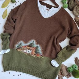 Восхитительная вышивка на одежде