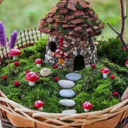 Красивый декор из цветочного горшка
