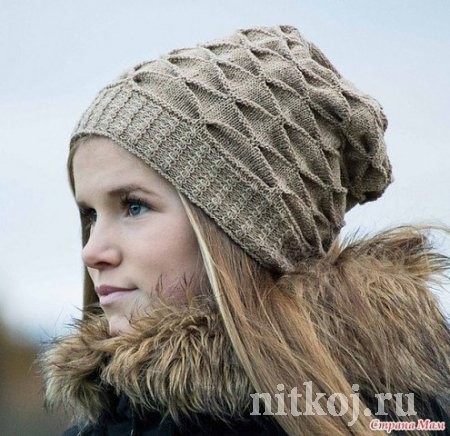 ​Очень красивый узор для шапочки