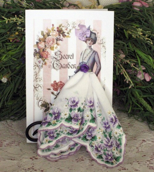 Авторские открытки, с использованием платочков Авторские открытки, с использованием платочков