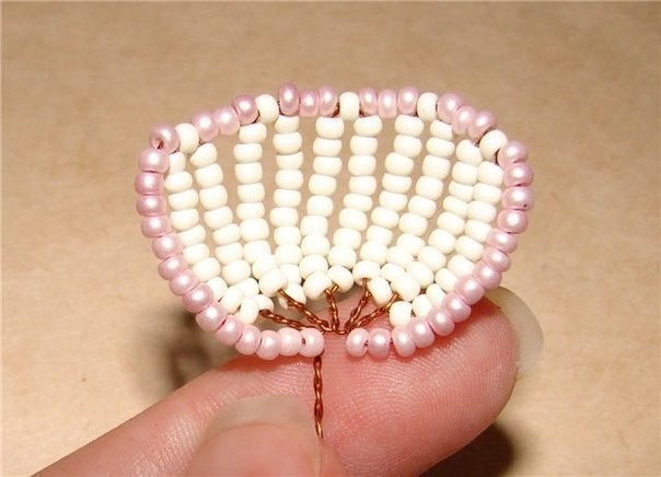 Букет роз из бисера