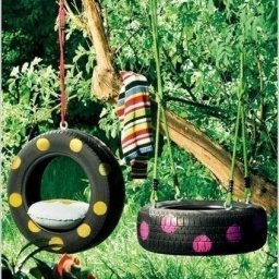 Идеи по использованию старых покрышек возле дома