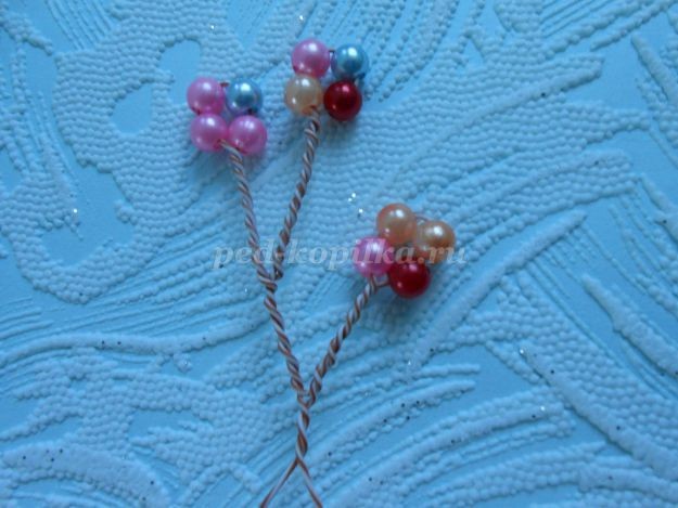 Яблоня из бусин Яблоня из бусин