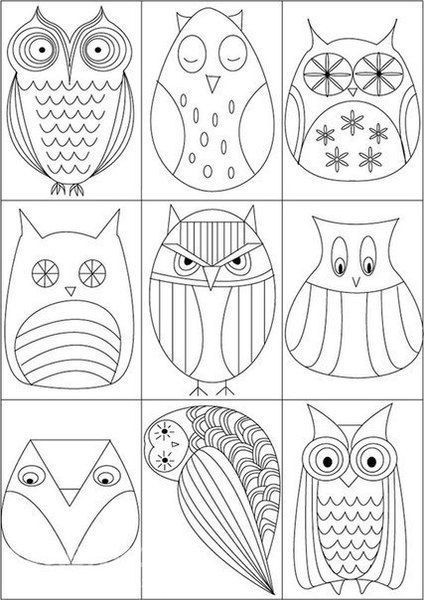 Совушки на камнях Совушки на камнях