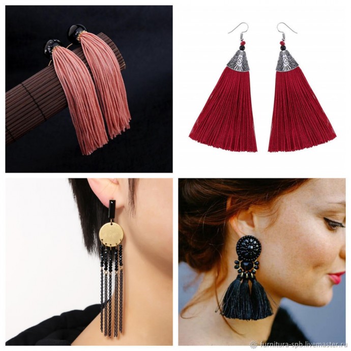 Делаем кисточку из ниток