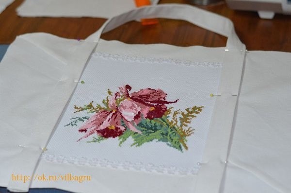 Мастер-класс по пошиву летней джинсовой сумки с вышивкой