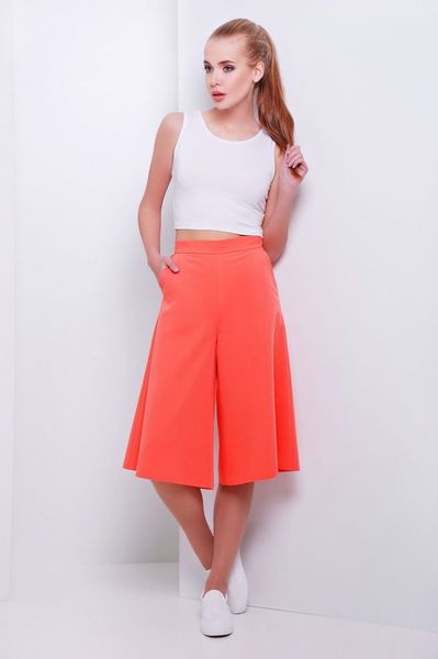 Кюлоты из выкройки обычных брюк