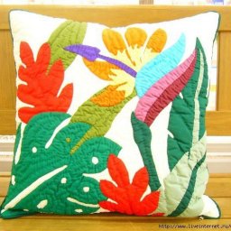 Подушка в технике пэчворк: мастер-класс