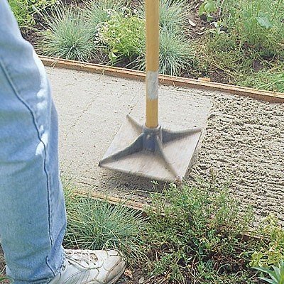 Фотоинструкция укладки дорожки из натурального камня