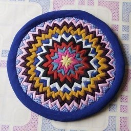 Коврик из ненужных лоскутов: мастер-класс